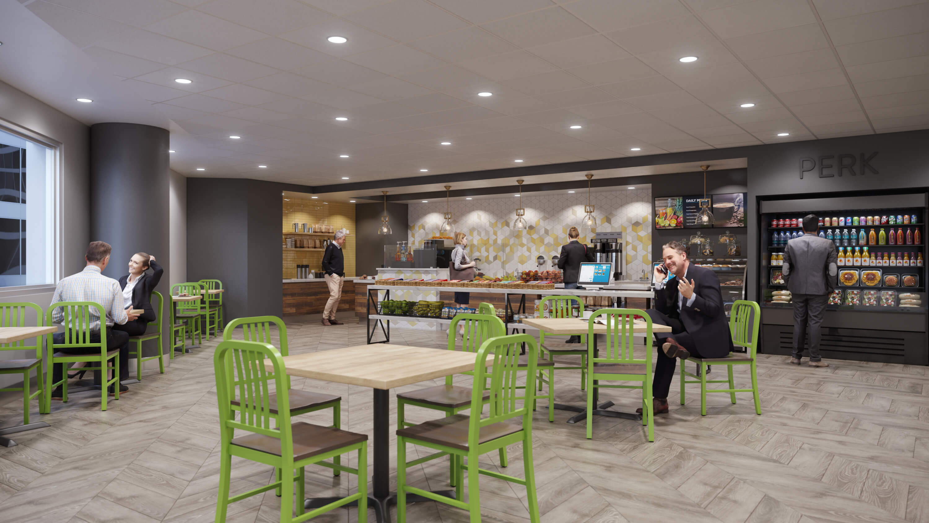 RA-016 - DELOITTE ROSSLYN COFFEE SHOP VIEW 01