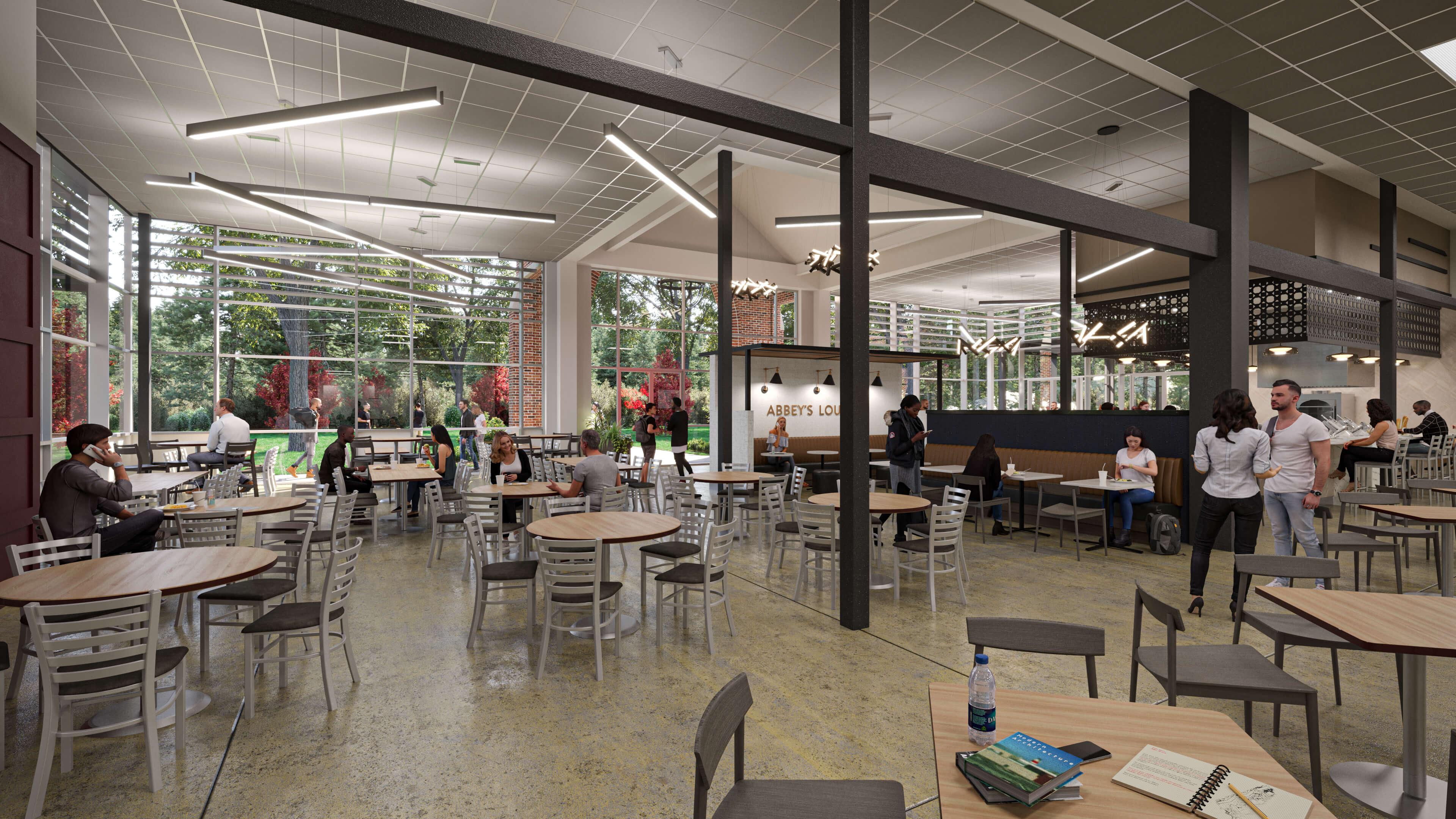 HE-0231 - BELMONT ABBEY COLLEGE_MAIN CAFE RENO-INT VIEW 06
