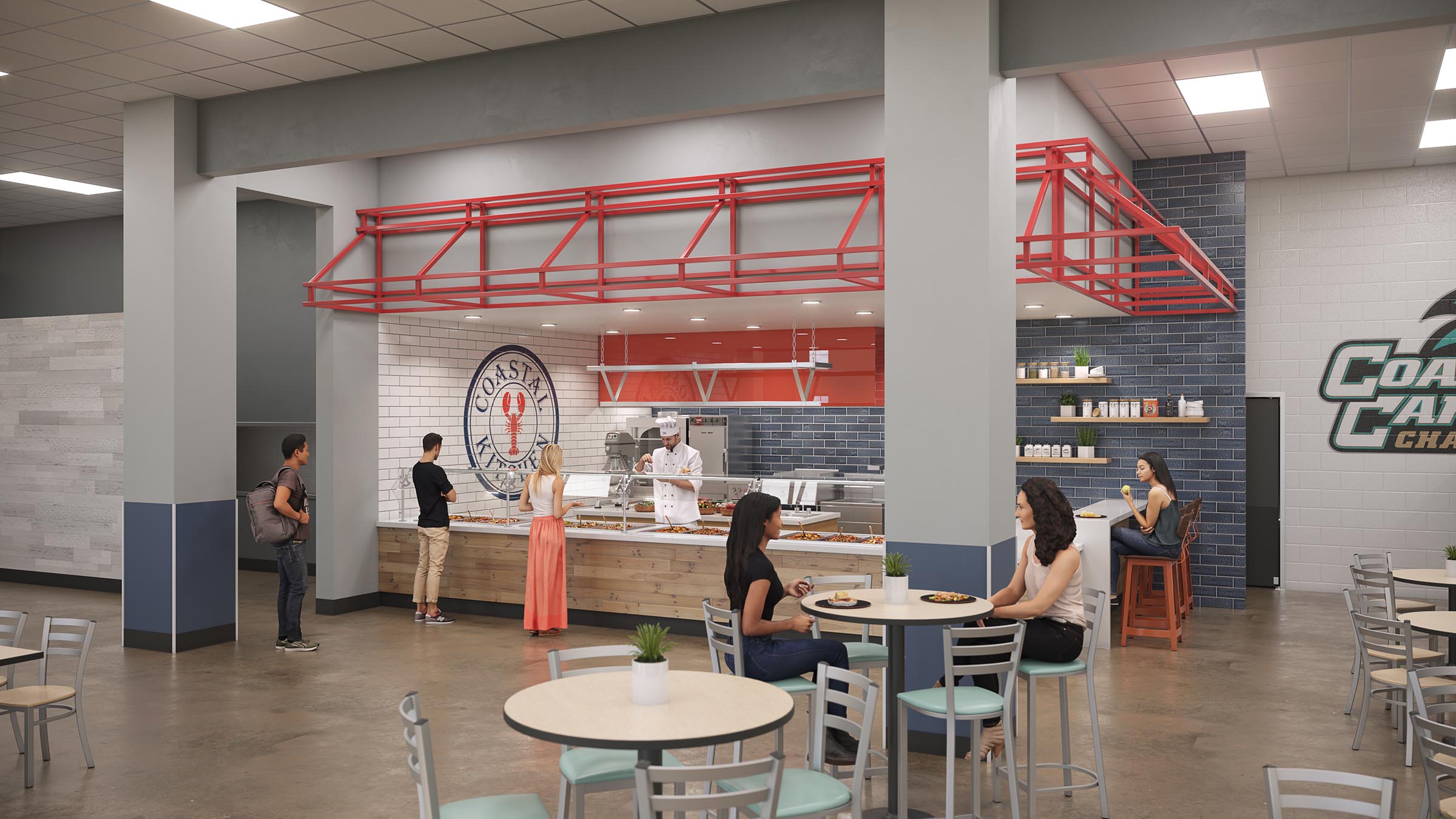 CW-0458 - COASTAL CAROLINA UNIVERSITY_HICKS DINING HALL-V01-1